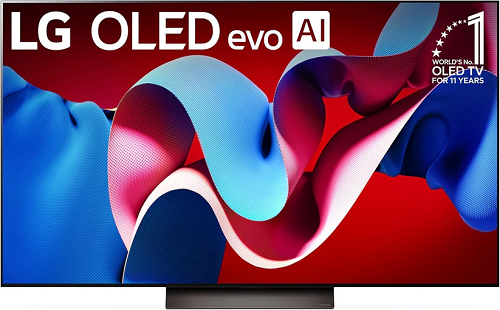 LG 55 Inch OLED evo C4 4K Smart TV AI Magic remote | TV 55C46