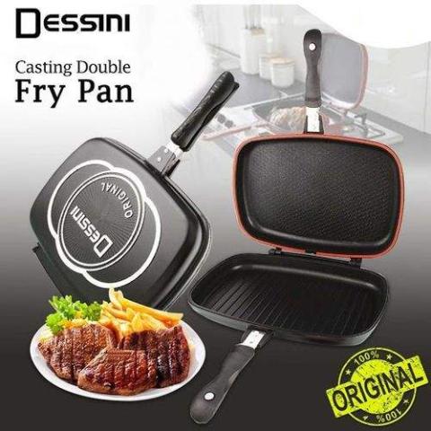 Dessini | Double Sided Die Cast Non-Stick Barbeque Grill/Pan- (N)