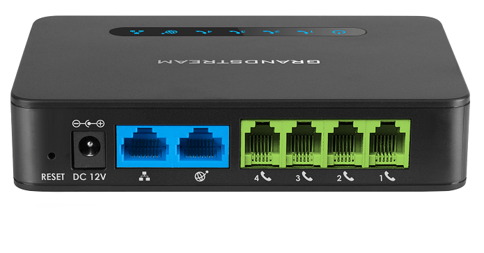 Grandstream HT814 Analog FXS IP Gateway – 4 Port + NAT Router
