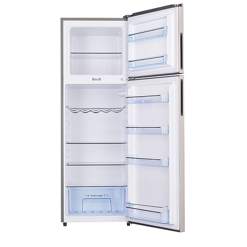Haier Thermocool 250L Double door refrigerator HRF-250BLUX R6 Silver