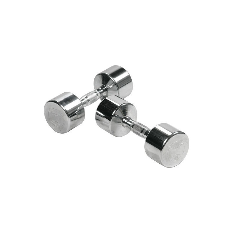 Impact JDB03C-6 Pro Chrome Dumbbell In pairs – 6KG (PAIR)-deluxe.com.ng