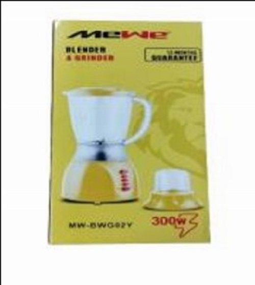 Mewe 1.5L Blender & 300ML Grinder Jar - MW-BWG02Y