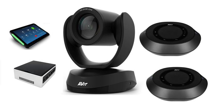 Zoom Room Kit with AVer VC520 Pro for Large Conference Rooms