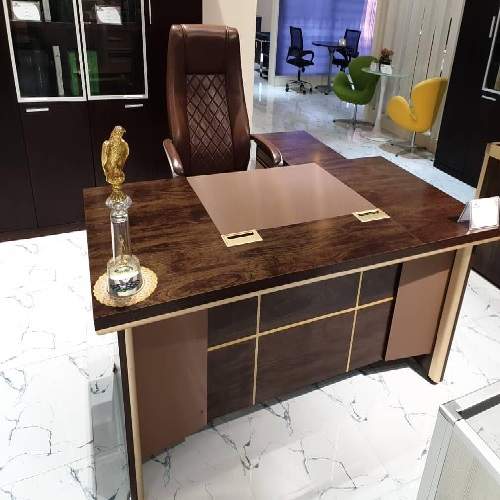 QUALITY DESIGNED 1.6 METER OFFICE TABLE WITH EXTENSION - AVAILABLE (SAINT)