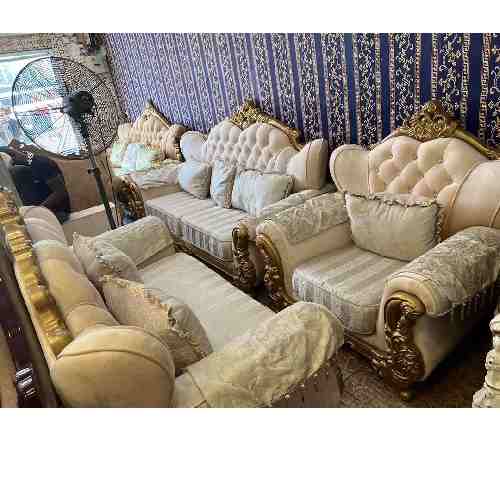 QUALITY DESIGNED 7 SEATERS SOFA ONLY - AVAILABLE