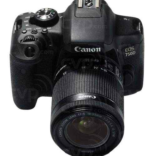 Canon Professional Digital SLR Camera EOS 750D with 18-55mm Lens (DAME)