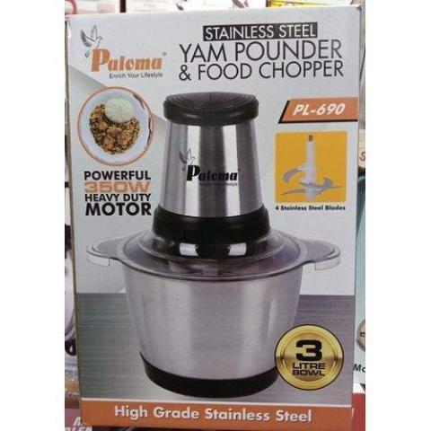 Paloma | Yam Pounder And Food Chopper- 3L- (N)