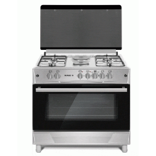 MAXI Gas Cooker 60*90 (4 + 2 ) INOX (DE)