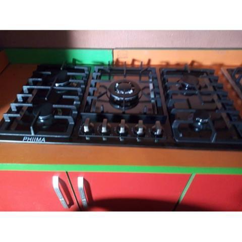 PHIIMA 90CM ENAMEL 5 GAS BURNER HOB