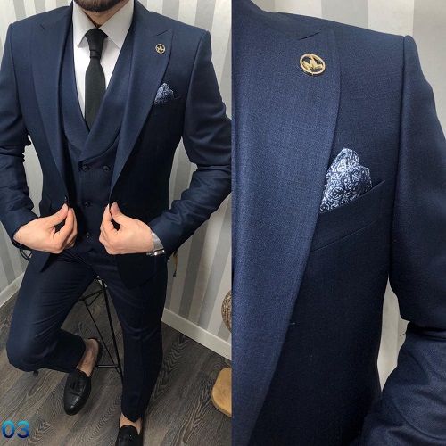 DARK GREY 3 PIECE SUIT WITH ONE BUTTON DARK GREY 3 PIECE SUIT WITH ONE BUTTON | AVAILABLE IN ALL SIZES (DEFAS) (N)