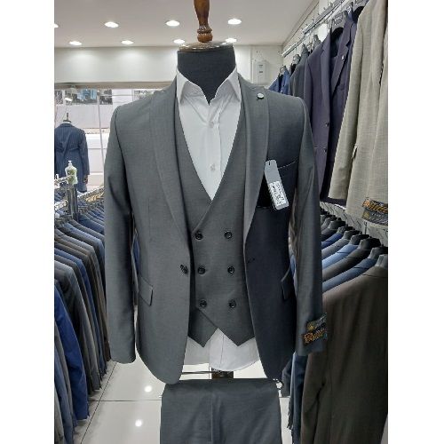LIGHT GREY TURKEY SUIT (COMPLETE) | AVAILABLE IN ALL SIZES (DEJOS) (N)
