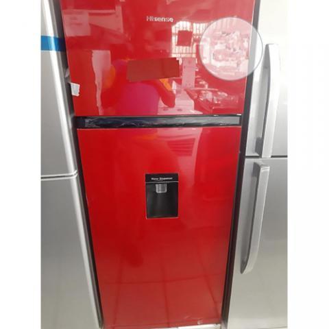 HISENSE REF 205 DRB 204L DOUBLE DOOR REFRIGERATOR|DISPENSER|R600 GAS|RED (DE)