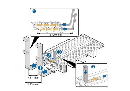Huawei Battery Installation tray