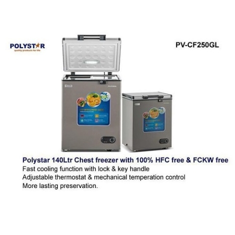 Polystar 140L Chest Freezer | PV-CF250GL