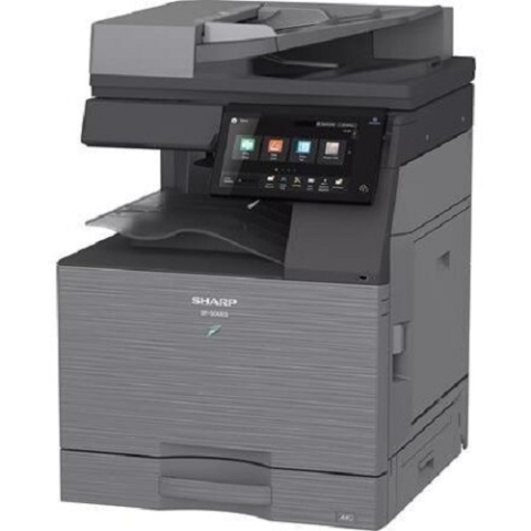 SHARP BP-50M45 COPIER WITH BP-DE12 STAND/TONER/DEVELOPER (LWN}
