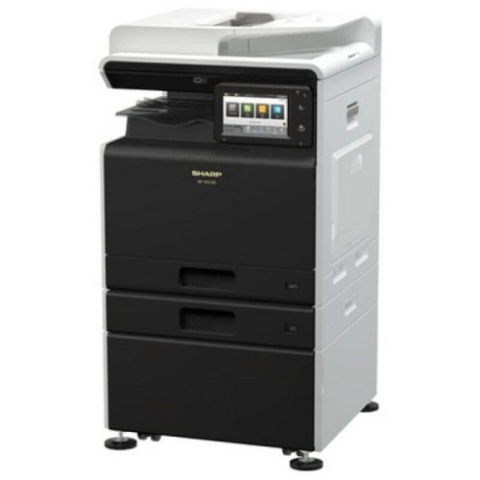 Sharp BP-30C25T Digital Copier Printer with BP-DS10 High Stand & Toner