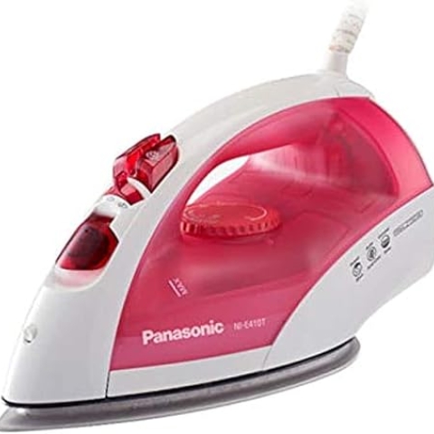 Panasonic Ni-E410T Steam Iron 2150 Watts - Red
