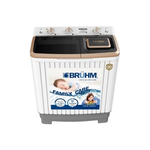 BRUHM 7KG TWIN TUB SEMI-WASHING MACHINE | BWT-070H