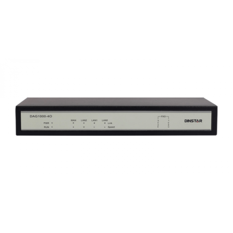 Dinstar DAG1000-4O Analog VoIP Gateway- 4FXO Ports