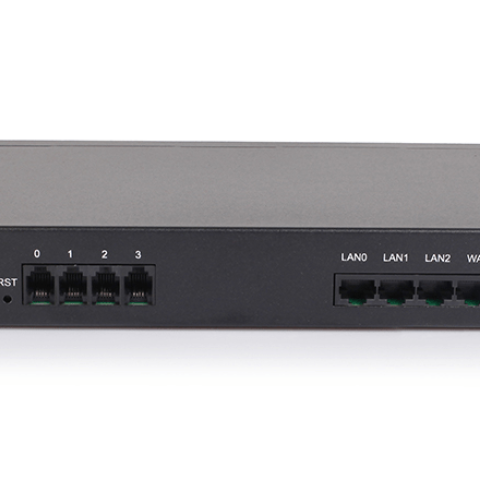 Dinstar DAG1000-4O Analog VoIP Gateway- 4FXO Ports