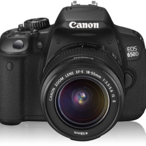 Canon Professional Digital SLR Camera EOS 650D with 18-55mm Lens (DAME)