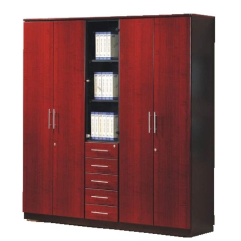 Executive Cabinet (Mahogany Full Height) 