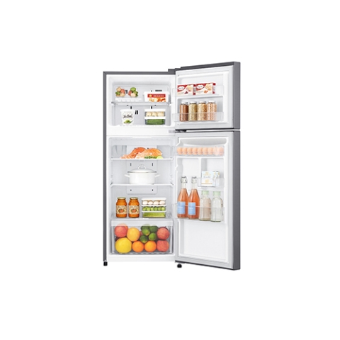 LG Refrigerator | 205 Litres Top Freezer Double Doors Refrigerator with Smart Inverter Compressor - REF 202 SQBB