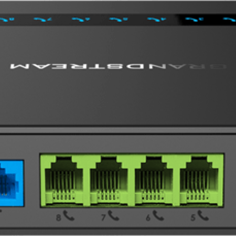 Grandstream HT818 Analog FXS IP Gateway- 8 Port + NAT Router