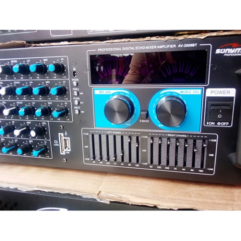 SONYMAX AV-2009BT PROFESSIONAL DIGITAL ECHO SOUND AMPLIFIER MIXER