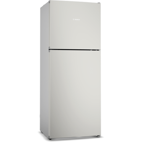 Bosch Refrigerator Serie | 2 free-standing fridge-freezer with freezer at top 178 x 70 cm Inox-look-metallic | KDN43N12N5