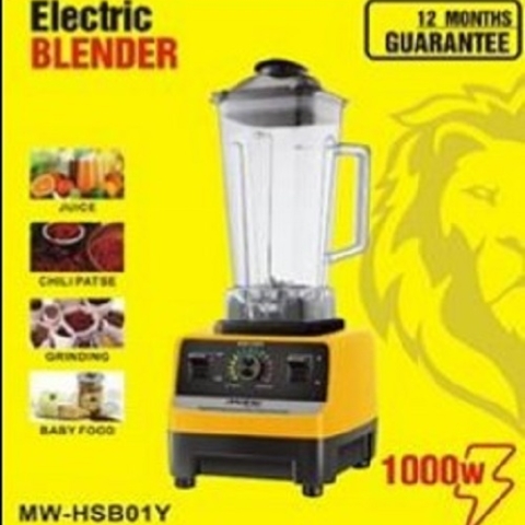 Mewe 1.5L Blender 2000ML Grinder Jar - MW-HSB001Y