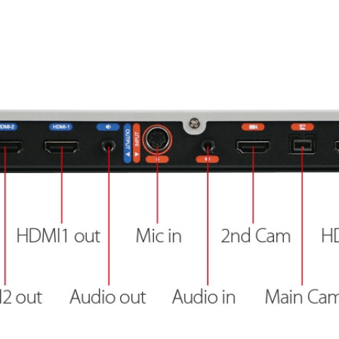AVer SVC500 Omni-Protocol Video Conferencing System with 6-Site MCU (Upgradable to 16-site)