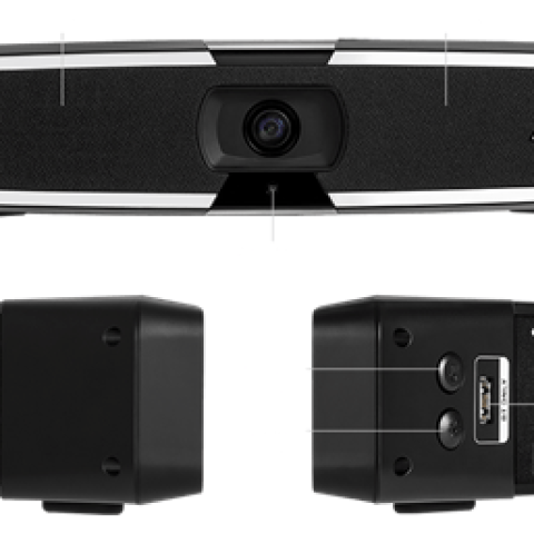 AVer VB130 4K Video Bar with Intelligent Lighting for Huddle Rooms