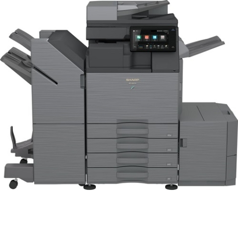SHARP BP-50C31 Colour Office Printer Copier Scanner with BP-DE12/Toner (LWN)
