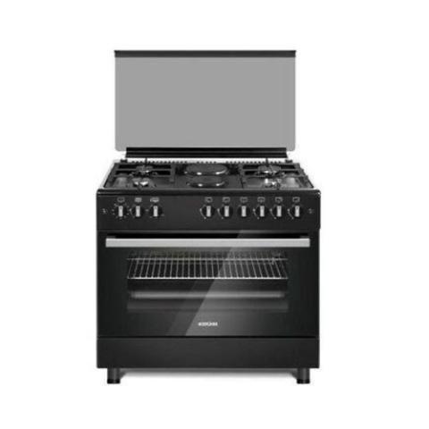 Bruhm 90 x 60 Gas Cooker | BGC-9642IB Black Finish