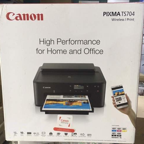 CANON COLOURED WIRELESS PRINTER TS704-