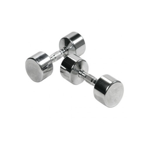 Gategold JDB03C-7 7KG Pro Chrome Dumbbell - In Pairs