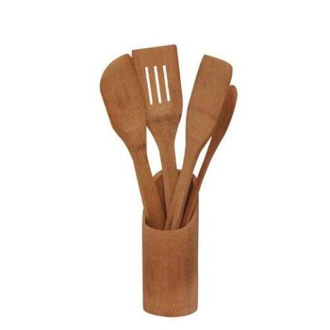 Home Choice Wooden Kitchen Utensils - Set Of 4 (N)