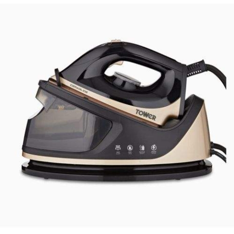 Tower | CERAGLIDE Lockable Steam Generator Iron - 2700W- (N)