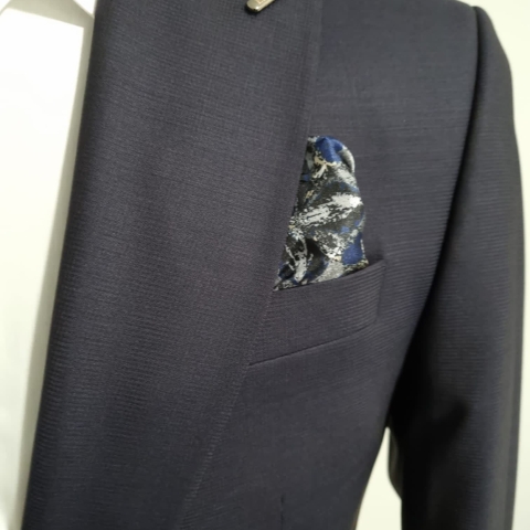 EXECUTIVE GREY TURKEY SUIT WITH ONE BUTTON