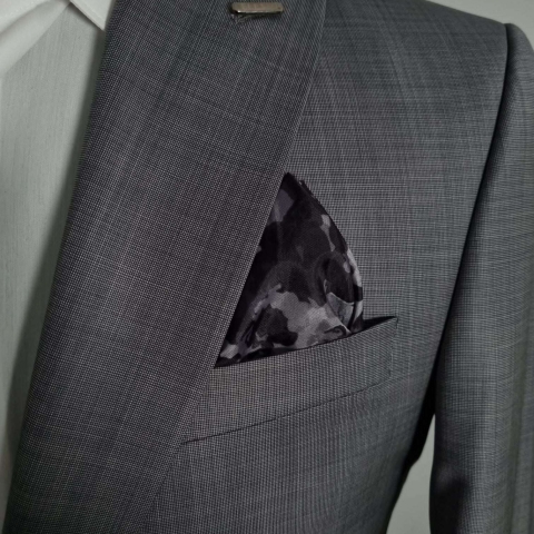 EXECUTIVE GREY TURKEY SUIT WITH ONE BUTTON