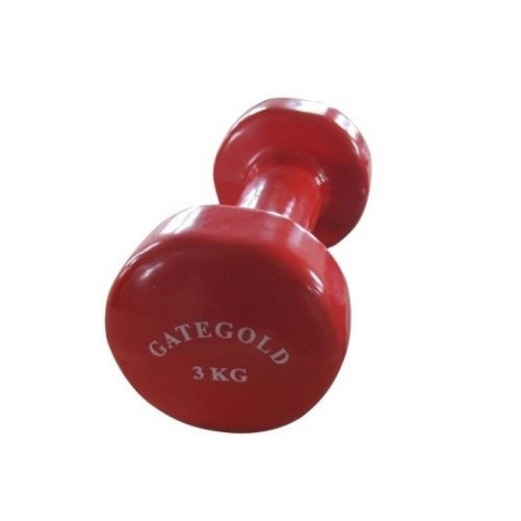 Gategold 3KG Vinyl Dipping Dumbbell- 2pcs- JDB12.3