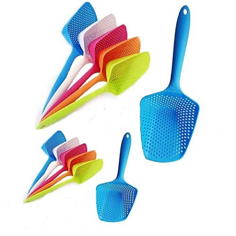 Lambano Souvenir Colander Spoon (Cooked Food – Pasta - Rice Strainer) 12 Pieces