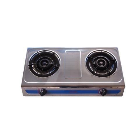Zubeda (TGH 201) Two Burner Stainless Steel Table Top Cooker