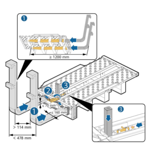 Huawei Battery Installation tray